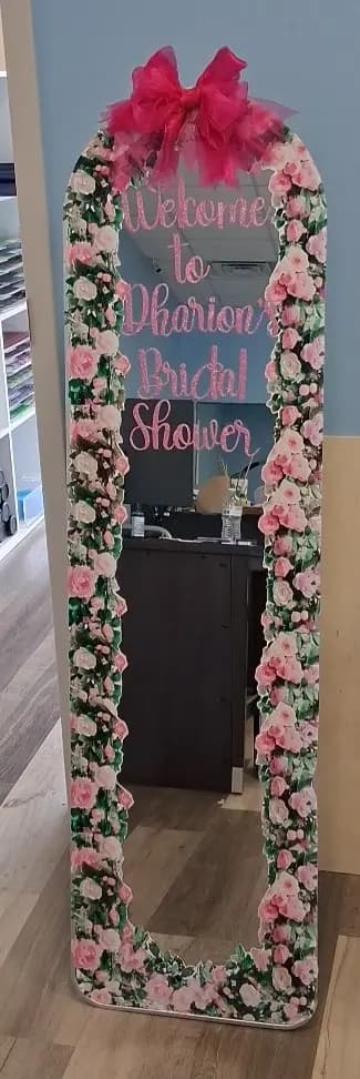 Bridal Shower Mirror