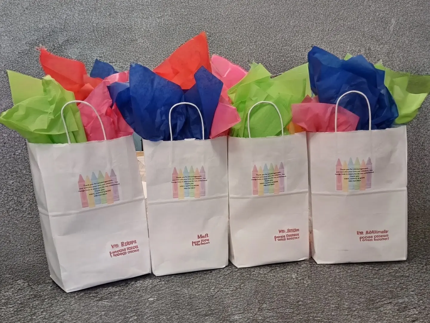 Teacher Appreciation Bags