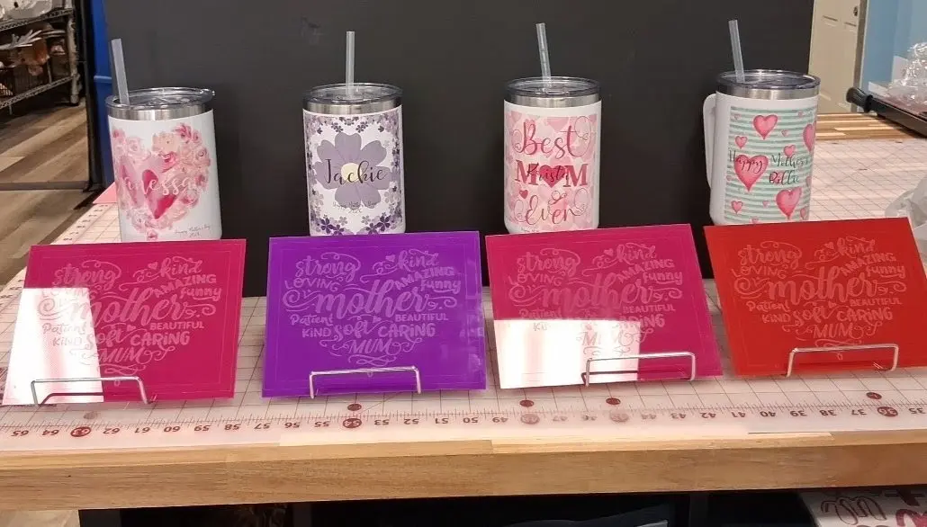 Engraved Cards & Tumbler Set